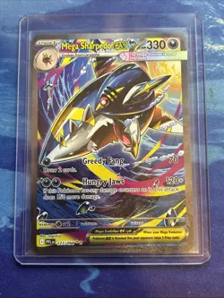 Pokemon TCG Mega Sharpedo EX 127/094 Phantasmal Flames SIR NM - Image 1