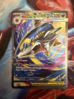 Pokemon TCG Mega Sharpedo EX 127/094 - Phantasmal Flames | Near Mint - Image 1