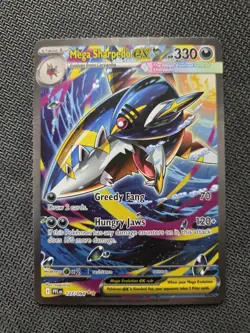 Mega Sharpedo EX 127/094 Me02: Phantasmal Flames Holo NM-Mint Pokemon TCG - Image 1