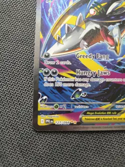 Mega Sharpedo EX 127/094 Me02: Phantasmal Flames Holo NM-Mint Pokemon TCG - Image 2