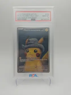 PSA 10 - Pokemon Van Gogh Museum: Pikachu with Grey Felt Hat Promo Card - Image 1
