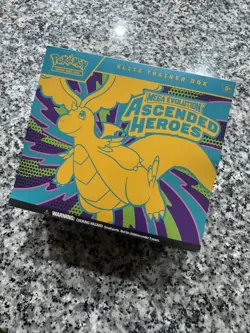 POKEMON TCG MEGA EVOLUTION ASCENDED HEROES ETB ELITE TRAINER BOX FCTRY SEALED - Image 1