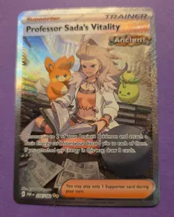 The Pokemon Company Professor Sada's Vitality 256/182 SV04 Paradox Rift SIR - Image 1
