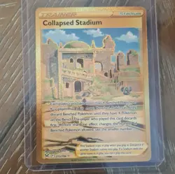 Collapsed Stadium 215/196 Lost Origin Secret Rare Full Art Holo EN - Image 1