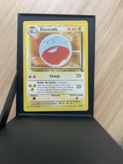 1999 Pokemon ELECTRODE #18/64 French Electrode Jungle Rare NM - Image 2