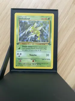 1999 Pokemon INSECATEUR #26/64 French Scyther Jungle Rare NM - Image 2