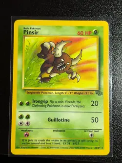 Pokemon Pinsir 25/64 Jungle Regular LP - Image 1
