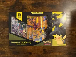 Sealed Pokemon GX Premium Collection Boxes Reshiram Charizard Pikachu Zekrom - Image 2