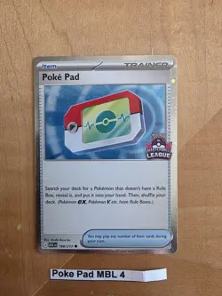 Pokemon Poke Pad Master Ball League Stamp Promo 🇨🇦 Seller Ascended Heroes - Image 2