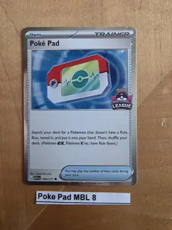 Pokemon Poke Pad Master Ball League Stamp Promo 🇨🇦 Seller Ascended Heroes - Image 4
