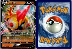 Falinks V 110/192 Rebel Clash Pokemon TCG Holo V Rare NM - Image 3