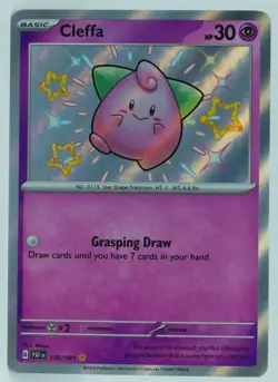 Pokemon Scarlet & Violet Paldean Fates #150/091 Cleffa - Image 5