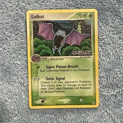 Pokemon TCG Golbat EX Delta Species 43/113 Reverse Holo Uncommon - Image 1