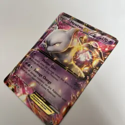 POKEMON XY BLACK STAR PROMO XY107 MEWTWO EX TRIPLE POWER TIN PSA 9 - Image 3
