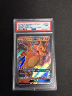 Pokemon TCG Charizard GX Black Star Promo SM211 Holo PSA 9 - Image 1