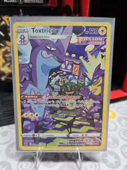 Pokemon TCG Sword and Shield Crown Zenith Toxtricity GG09/GG70 - NM - Image 3