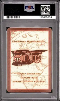 PSA 9 2001 ONE PIECE CARDDASS HYPER BATTLE GRAND LINE COMPILATION 3 LUFFY S121 - Image 2