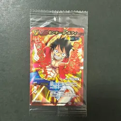 S7309 Luffy P OP 46 Promo SEALED Japanese One Piece Miracle Battle Carddass J11 - Image 1