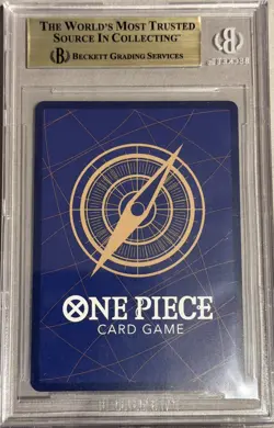 2025 ONE PIECE OP13-CARRYING ON HIS WILL SPECIAL ALTERNATE ART SMOKER PSA 10 - Image 2