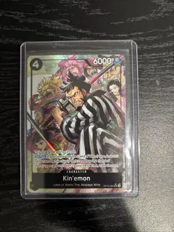 One Piece TCG OP16-082 SR Alternate Art Alt - Kin’emon - Time of Battle ENGLISH - Image 1
