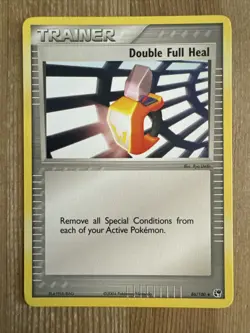 Double Full Heal 86/100 - EX Sandstorm Pokemon Card 2003 TCG LP - Image 1