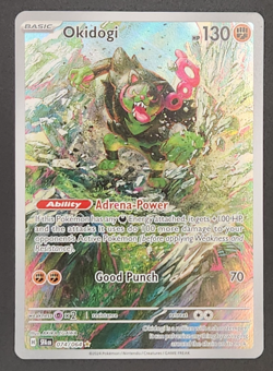Okidogi 074/064 Shrouded Fable Illustration Rare Holo Pokemon Card - Image 1