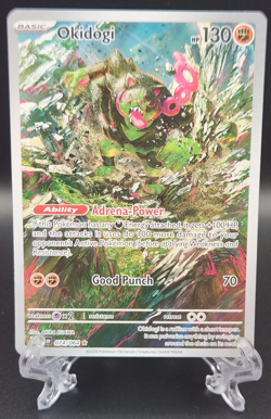 Okidogi 074/064 Shrouded Fable Illustration Rare Holo Pokemon Card - Image 3