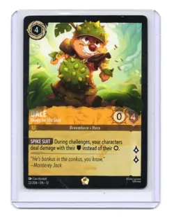 Disney Wilds Unknown Dale Card Cold Foil #22/204 - Image 1