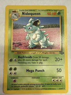 Nidoqueen 23/64 Jungle Regular Pokemon Card - Image 1