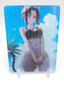 Femme Fatale 2 - Anime Waifu Lenticular Trading Card - Shinobu Kocho - Image 2