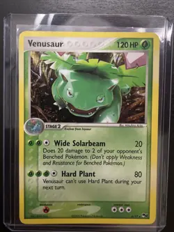 Pokemon TCG Venusaur 6/17 Pop Series 2 Holo Rare Vintage 2005 Promo Card - Image 1