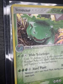 Pokemon TCG Venusaur 6/17 Pop Series 2 Holo Rare Vintage 2005 Promo Card - Image 3