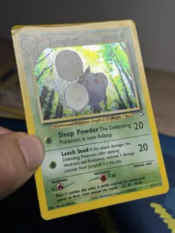 Jumpluff 7/111 Holo Rare Vintage Neo Genesis Gen 2 Pokemon Card HP - Image 4