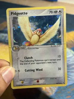 Pidgeotto 45/112 Ex FireRed LeafGreen Reverse Holo Stamped Era Pokemon Card DMG - Image 3