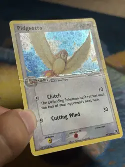 Pidgeotto 45/112 Ex FireRed LeafGreen Reverse Holo Stamped Era Pokemon Card DMG - Image 4
