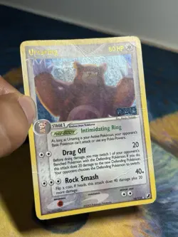 Ursaring 18/115 Ex Unseen Forces Reverse Holo Rare Stamped Pokemon Card HP DMG - Image 4