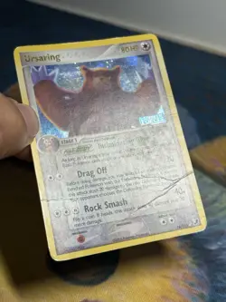 Ursaring 18/115 Ex Unseen Forces Reverse Holo Rare Stamped Pokemon Card HP DMG - Image 5