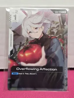 Overflowing Affection (Newtype Challenge 2025 Mission 1) - Gundam Promo Cards - Image 1