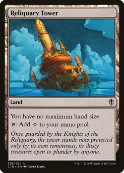 ~1x Reliquary Tower x1 ~NM~ C16 Magic the Gathering MtG~ - Image 1