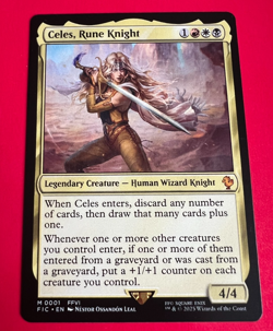 MTG - Celes, Rune Knight - Final Fantasy Commander - Image 1