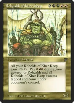 Rohgahh of Kher Keep Legends MP MTG - Image 1
