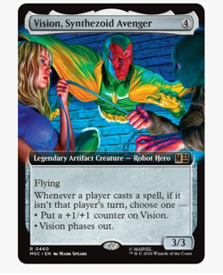 Vision, Synthezoid Avenger - Extended Art Commander: Marvel Super Heroes - Image 1