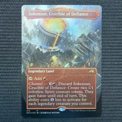 Sokenzan, Crucible of Defiance (Extended Art) Kamigawa: Neon Dynasty Foil - Image 1