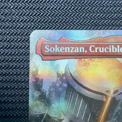 Sokenzan, Crucible of Defiance (Extended Art) Kamigawa: Neon Dynasty Foil - Image 2