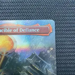 Sokenzan, Crucible of Defiance (Extended Art) Kamigawa: Neon Dynasty Foil - Image 3