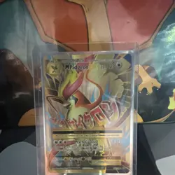 M Pidgeot EX Mega Evolutions 105/108 220 HP Ultra Rare Full Art Holo - Image 2