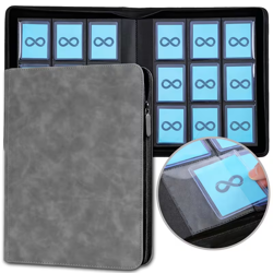 Pokemon Umbreon & Espeon Engraved Gray Top Loader Binder 252 Cards - Image 4