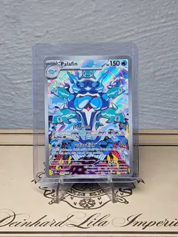 PALAFIN Illustration Rare 200/197 2023 Pokemon Obsidian Flames - Image 1