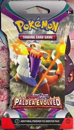 Paldea Evolved Sleeved Booster Pack - 1x NEW English Factory Sealed Pokemon 2023 - Image 3