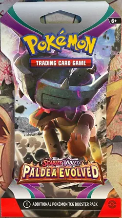 Paldea Evolved Sleeved Booster Pack - 1x NEW English Factory Sealed Pokemon 2023 - Image 4